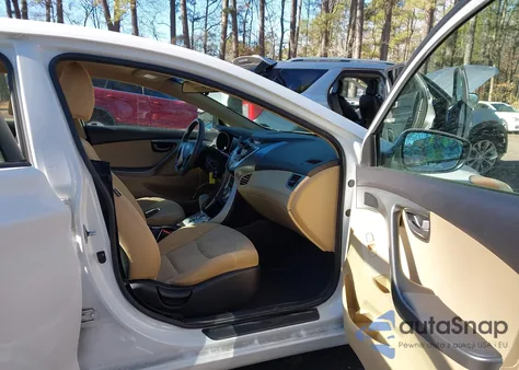 2013 Hyundai Elantra Gls/Limited from USA, damaged, VIN 5NPDH4AE0DH160724